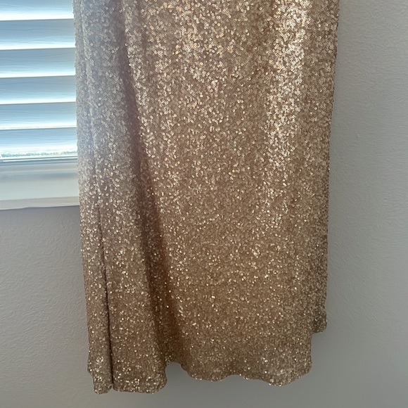 Sorella Vita champagne dress. - Picture 5 of 8
